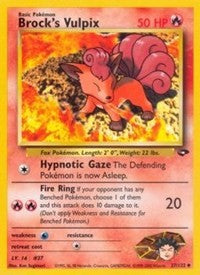 Brock's Vulpix (37) [Gym Challenge]