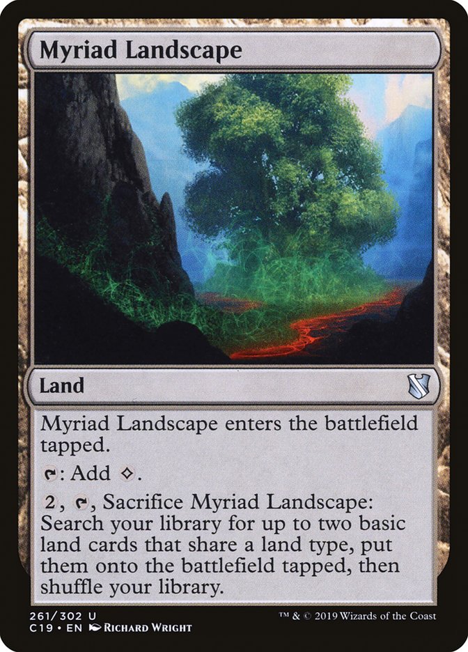 Myriad Landscape [Commander 2019] | PLUS EV GAMES 