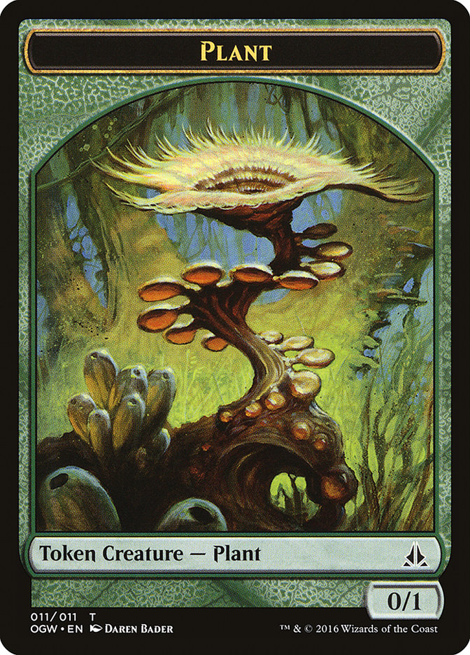 Plant [Oath of the Gatewatch Tokens] | PLUS EV GAMES 
