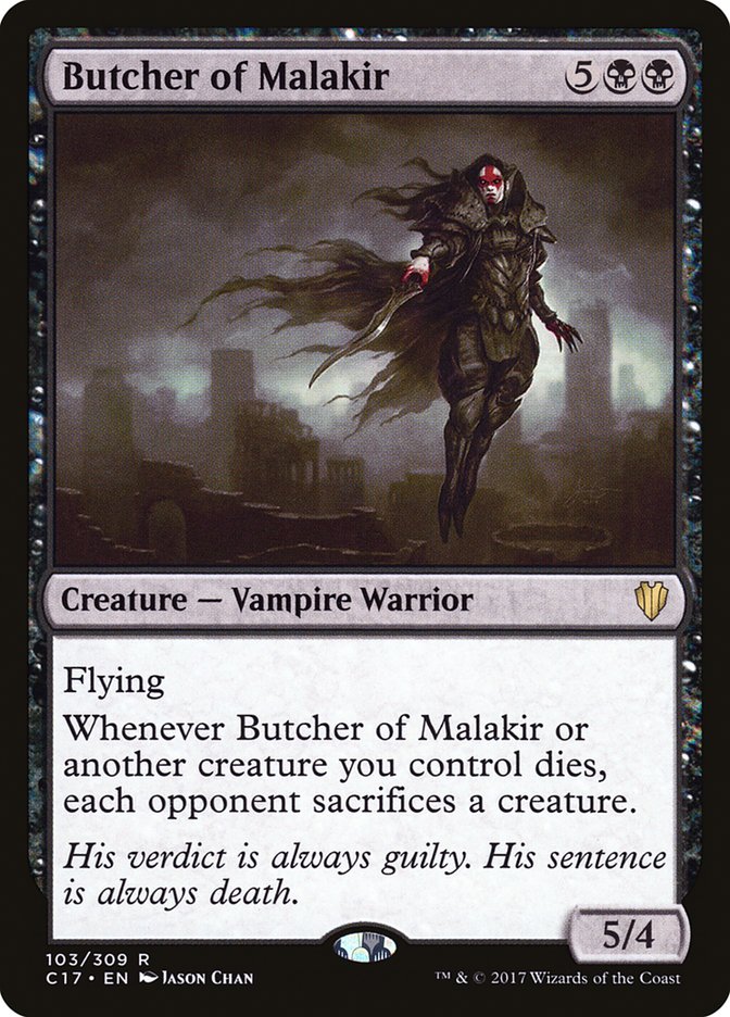 Butcher of Malakir [Commander 2017] | PLUS EV GAMES 