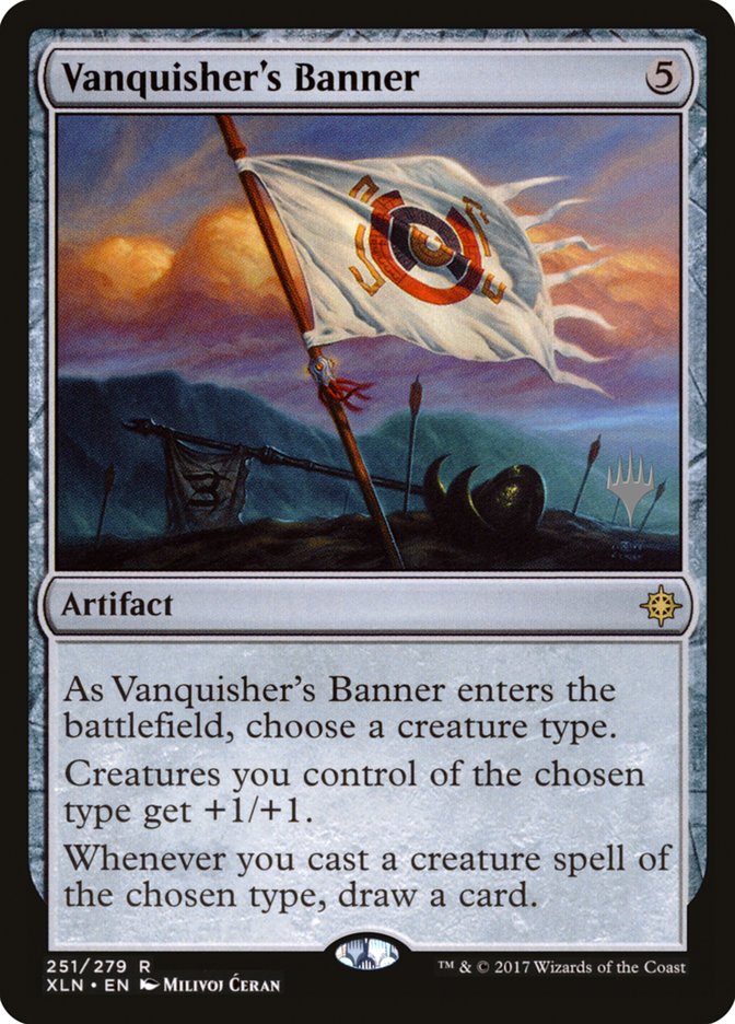 Vanquisher's Banner (Promo Pack) [Ixalan Promos] | PLUS EV GAMES 