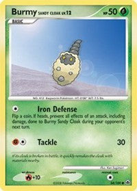 Burmy Sandy Cloak (54) [Majestic Dawn]