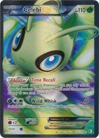 Celebi EX (141 Full Art) (141) [Boundaries Crossed]