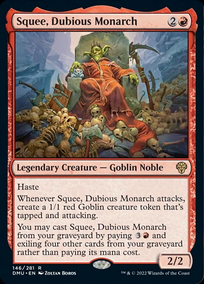 Squee, Dubious Monarch [Dominaria United] | PLUS EV GAMES 