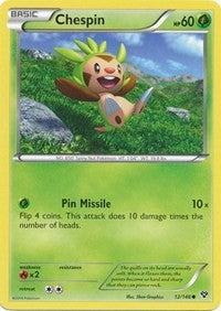 Chespin (12) [XY Base Set]