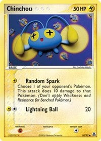 Chinchou (50) [Legend Maker]