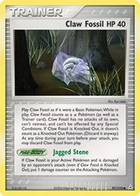 Claw Fossil (91) [Holon Phantoms]
