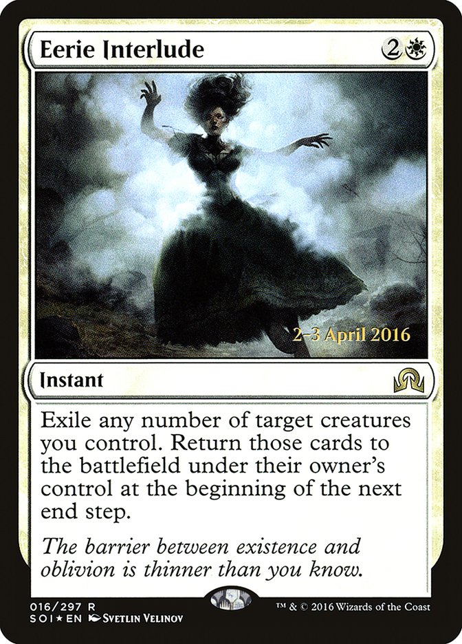 Eerie Interlude [Shadows over Innistrad Prerelease Promos] | PLUS EV GAMES 