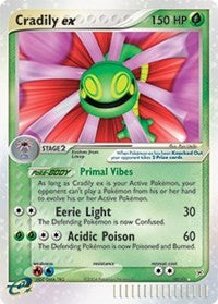 Cradily ex (90) [Team Magma vs Team Aqua]