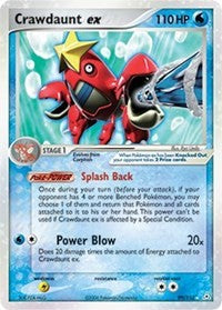 Crawdaunt ex (99) [Holon Phantoms]