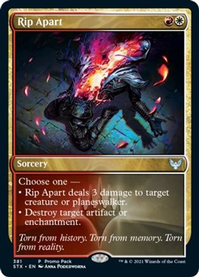 Rip Apart (Promo Pack) [Strixhaven: School of Mages] | PLUS EV GAMES 