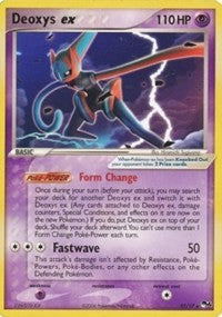 Deoxys ex (Speed Forme) (17) [POP Series 4] | PLUS EV GAMES 