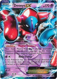 Deoxys EX (Team Plasma) (BW82) [Black and White Promos] | PLUS EV GAMES 