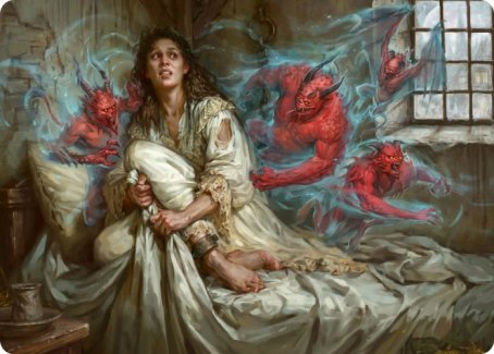 Eruth, Tormented Prophet Art Card [Innistrad: Crimson Vow Art Series] | PLUS EV GAMES 