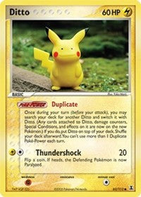 Ditto (63 - Pikachu) (63) [Delta Species] | PLUS EV GAMES 