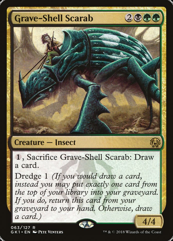 Grave-Shell Scarab [Guilds of Ravnica Guild Kit] | PLUS EV GAMES 