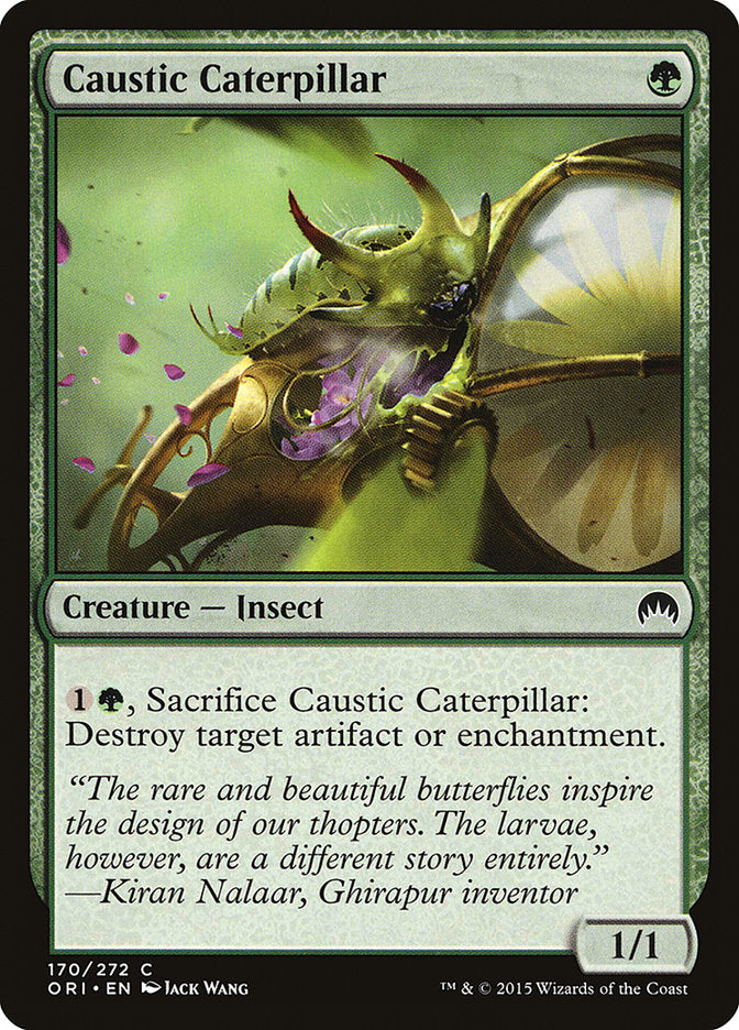 Caustic Caterpillar [Magic Origins] | PLUS EV GAMES 