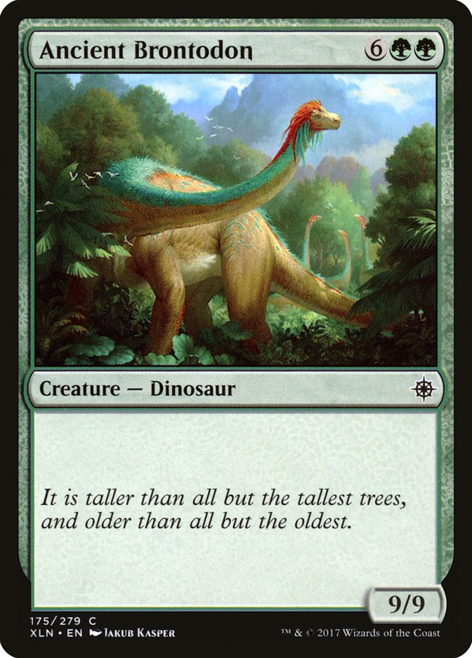 Ancient Brontodon [Ixalan] | PLUS EV GAMES 