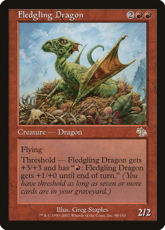 Fledgling Dragon [Judgment] | PLUS EV GAMES 