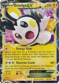 Emolga EX (46) [XY Base Set]