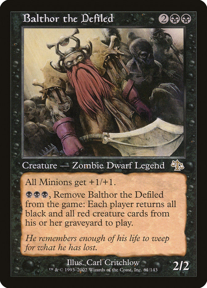 Balthor the Defiled [Judgment] | PLUS EV GAMES 