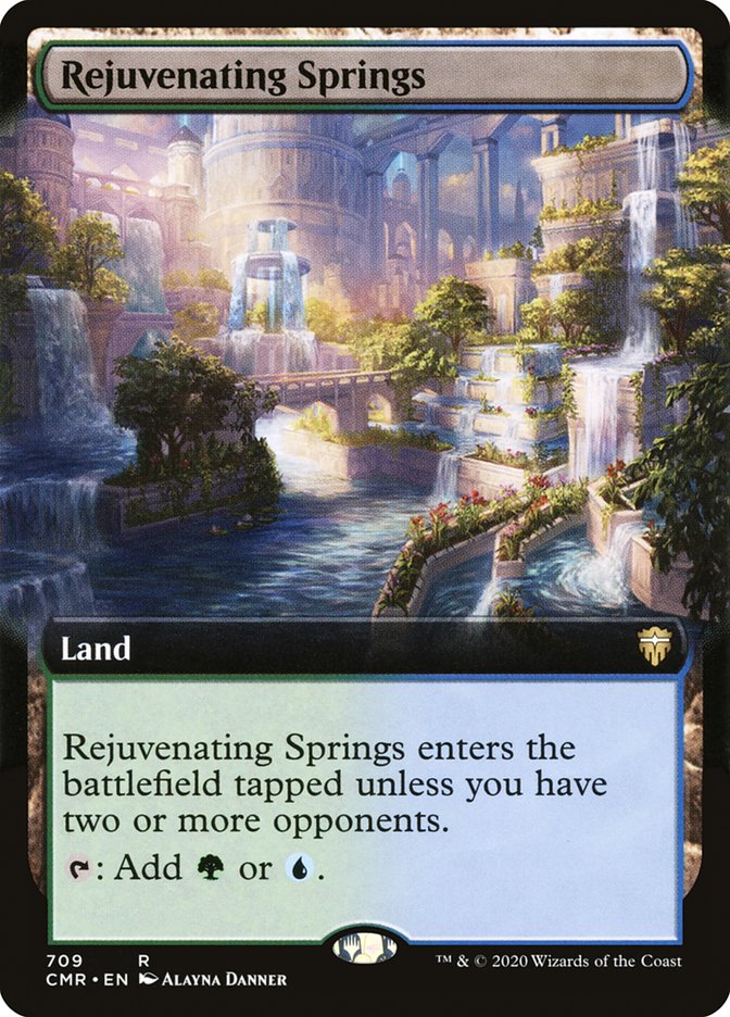 Rejuvenating Springs (Extended) [Commander Legends] | PLUS EV GAMES 