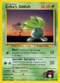 Erika's Oddish (78) (78) [Gym Heroes]