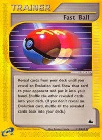 Fast Ball (124) [Skyridge]