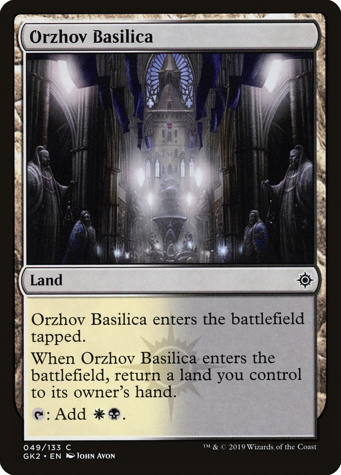 Orzhov Basilica [Ravnica Allegiance Guild Kit] | PLUS EV GAMES 