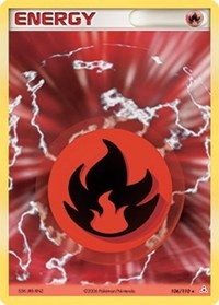 Fire Energy (106) [Holon Phantoms] | PLUS EV GAMES 