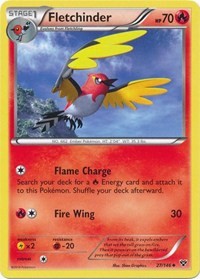 Fletchinder (27) [XY Base Set]
