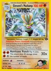 Giovanni's Machamp (6) [Gym Challenge]