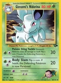 Giovanni's Nidorina (44) [Gym Challenge]