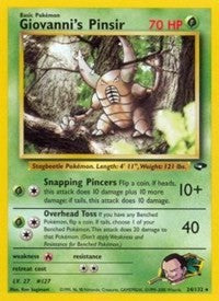 Giovanni's Pinsir (24) [Gym Challenge]