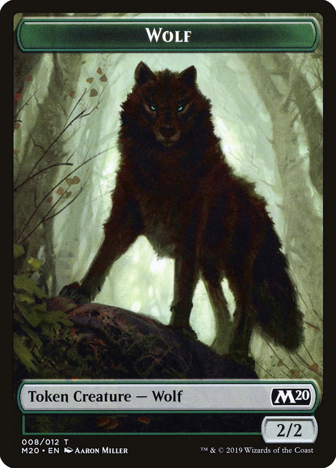 Wolf [Core Set 2020 Tokens] | PLUS EV GAMES 