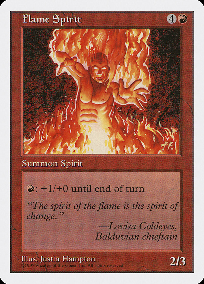 Flame Spirit [Fifth Edition] | PLUS EV GAMES 