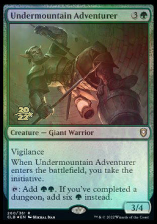 Undermountain Adventurer [Commander Legends: Battle for Baldur's Gate Prerelease Promos] | PLUS EV GAMES 