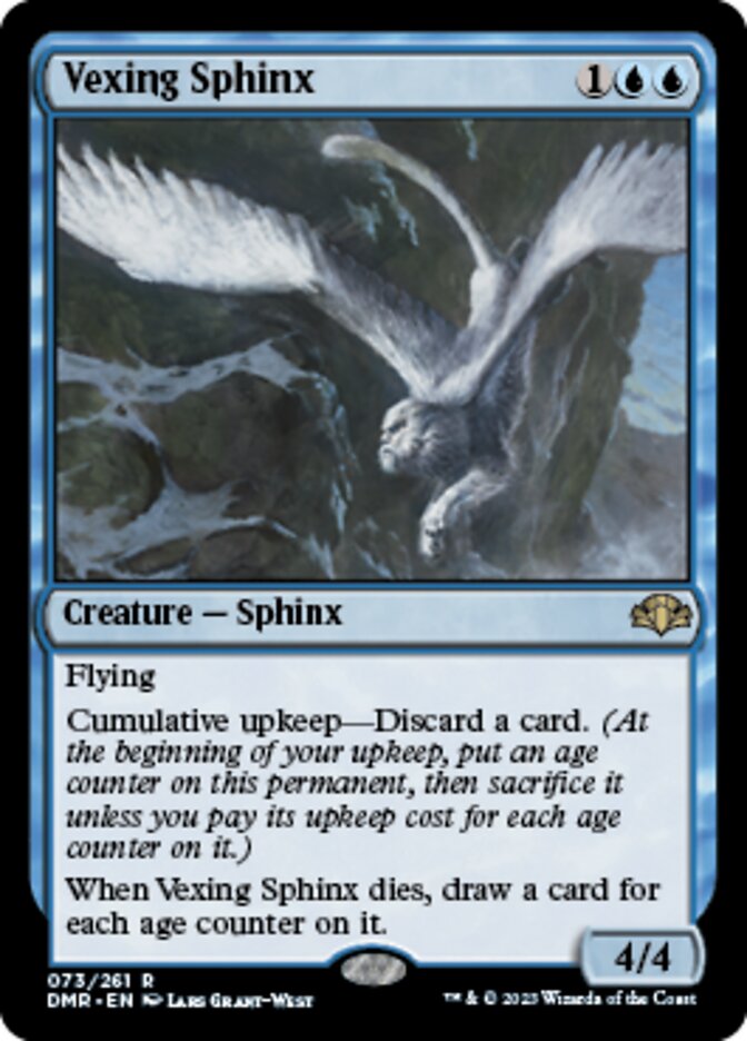 Vexing Sphinx [Dominaria Remastered] | PLUS EV GAMES 