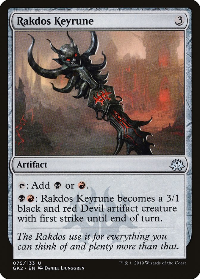 Rakdos Keyrune [Ravnica Allegiance Guild Kit] | PLUS EV GAMES 