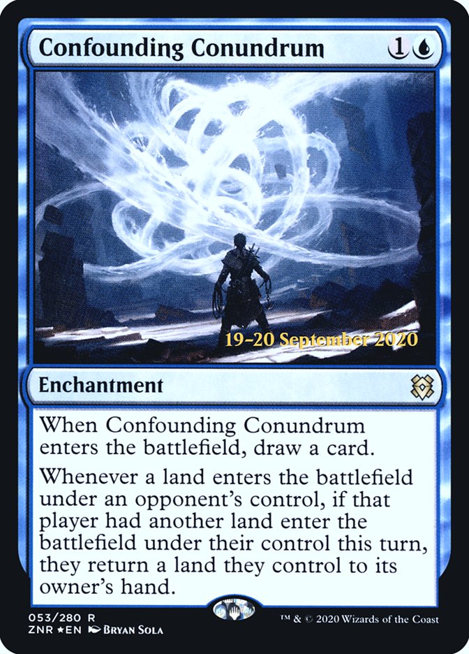 Confounding Conundrum  [Zendikar Rising Prerelease Promos] | PLUS EV GAMES 