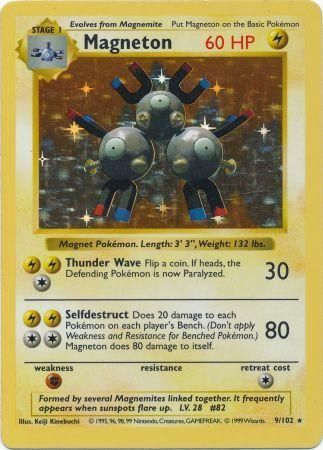 Magneton (9/102) [Base Set (Shadowless)] | PLUS EV GAMES 