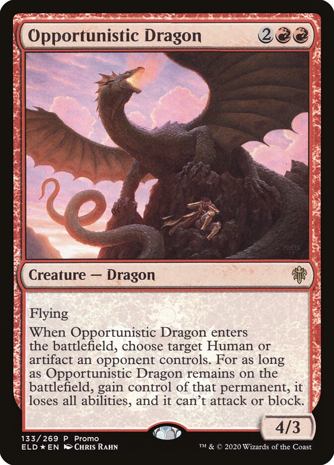 Opportunistic Dragon [Resale Promos] | PLUS EV GAMES 