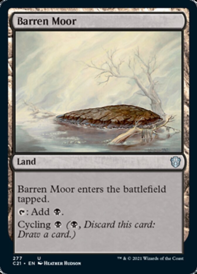 Barren Moor [Commander 2021] | PLUS EV GAMES 