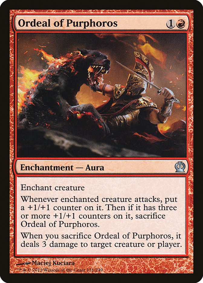 Ordeal of Purphoros [Theros] | PLUS EV GAMES 