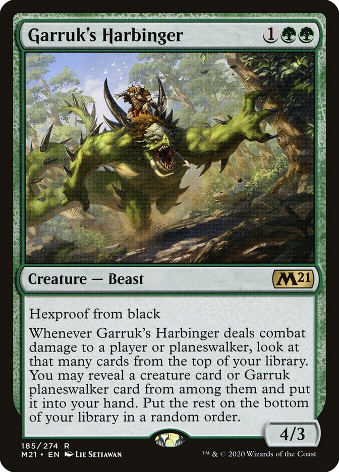 Garruk's Harbinger [Core Set 2021] | PLUS EV GAMES 