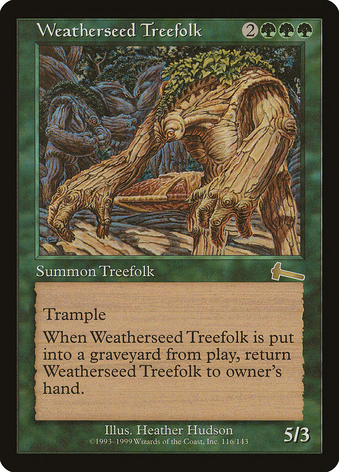 Weatherseed Treefolk [Urza's Legacy] | PLUS EV GAMES 