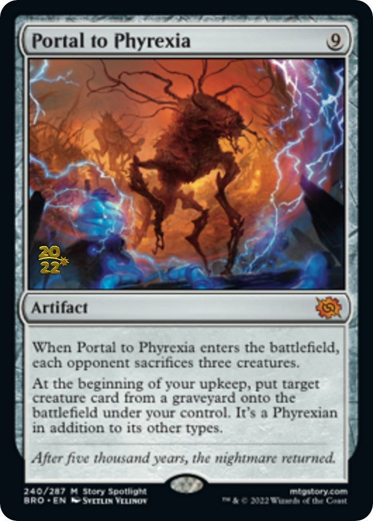 Portal to Phyrexia [The Brothers' War: Prerelease Promos] | PLUS EV GAMES 