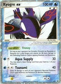 Kyogre ex (37) (37) [Nintendo Promos]