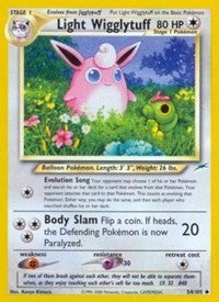 Light Wigglytuff (54) [Neo Destiny]