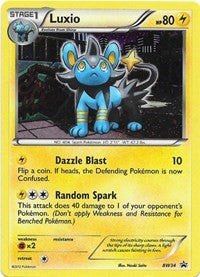 Luxio (Cosmos Holo) (BW34) [Black and White Promos] | PLUS EV GAMES 